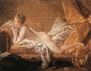 Francois Boucher Girl Reclining oil painting reproduction